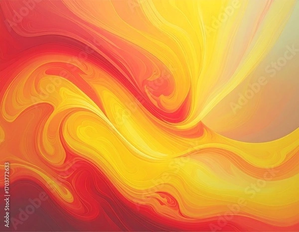 Fototapeta Abstract swirling colors (7)