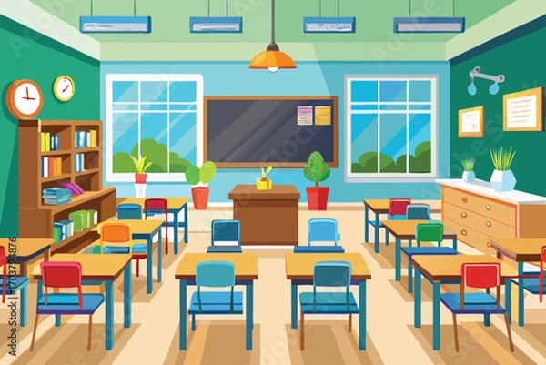 Obraz school classroom 