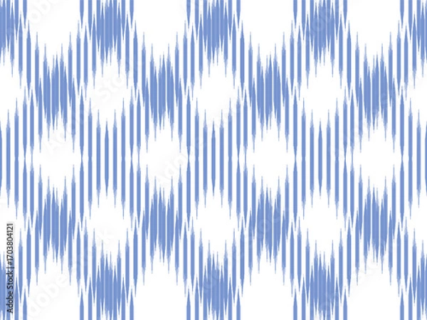 Fototapeta ikat geometric ethnic pattern. ikat geometric ethnic pattern style. ikat pattern design for clothing, textile, wrapping, background, wallpaper, carpet, embroidery, vector, illustration design