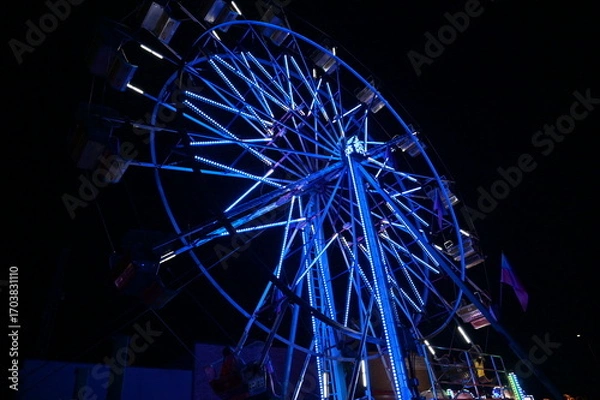 Obraz Lights on a Ferris Wheel