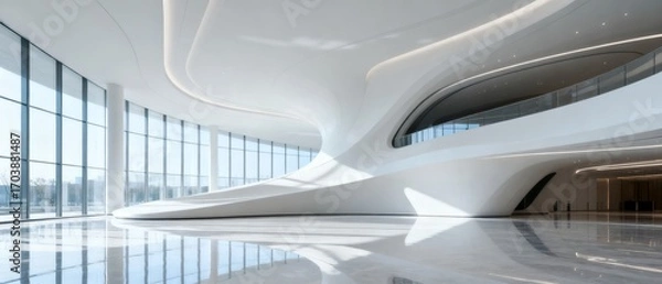 Obraz Modern architecture interior design