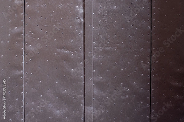 Obraz old metal braun background. closeup	

