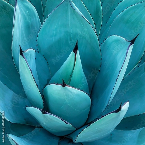 Obraz Close-up vibrant agave plant