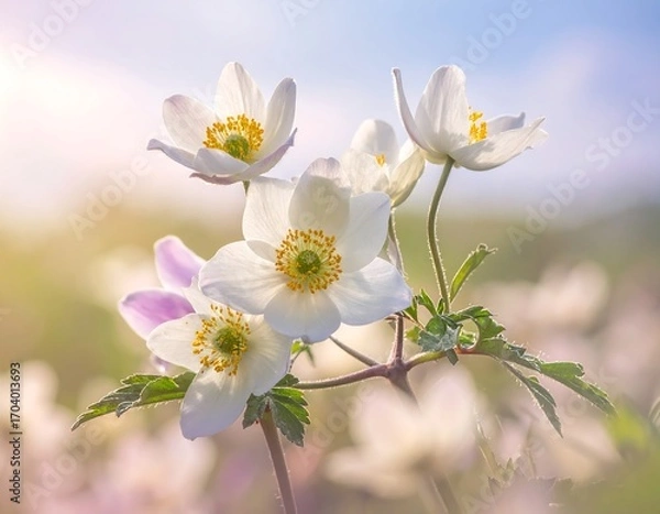 Obraz Spring flowers in sunlight (1)