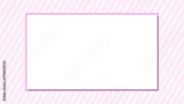 Obraz A cute and pop background with simple stripes