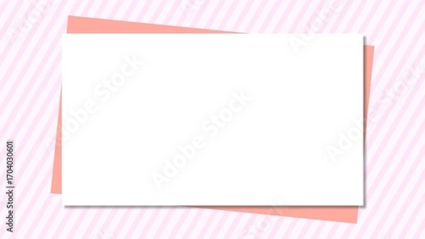 Obraz A cute and pop background with simple stripes