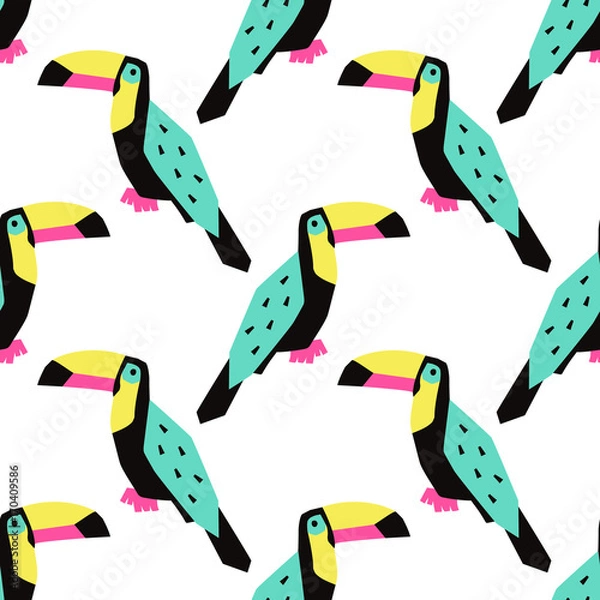 Obraz Vector summer pattern