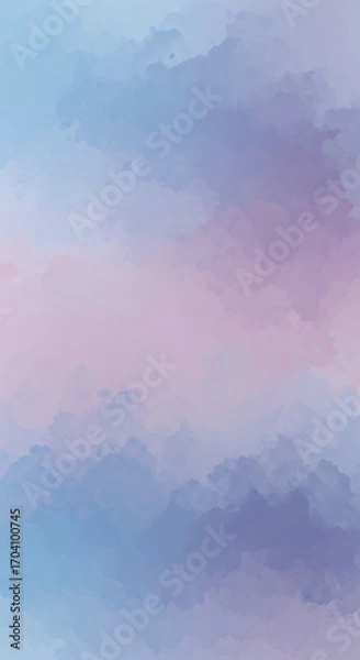 Obraz Abstract Watercolor Background Pink Blue Purple Soft Gradient Artistic Texture Elegant Design