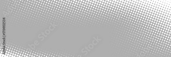 Fototapeta Dots halftone orange color pattern gradient texture with technology digital background. Dots pop art comics with summer background. vector ilustration