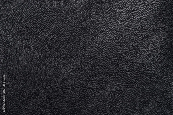 Fototapeta Pattern of black leather material background