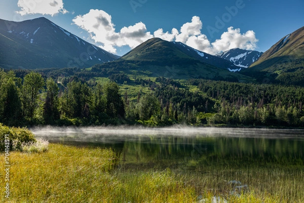 Obraz A lake at dawn