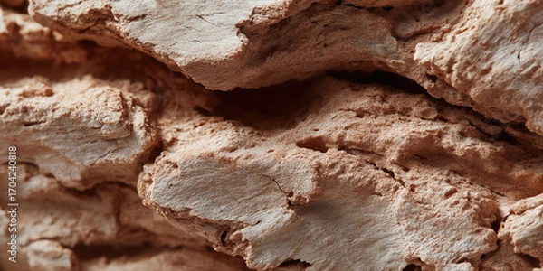 Fototapeta Natural wooden surface displays intricate layered patterns with flowing organic textures throughout.