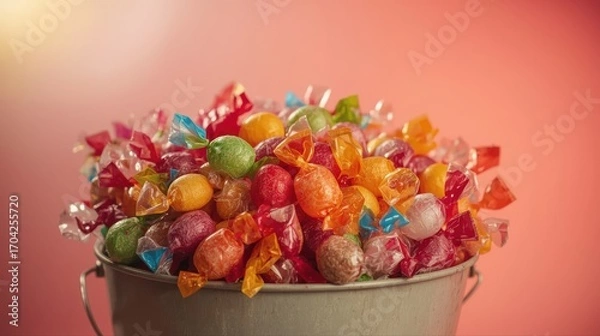 Fototapeta Wrapped candy