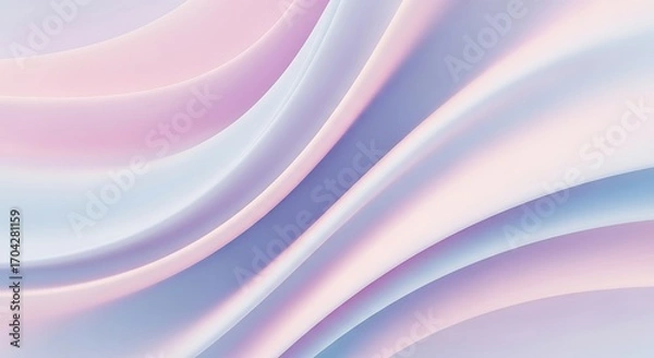 Fototapeta Soft Pastel Fabric Drape.