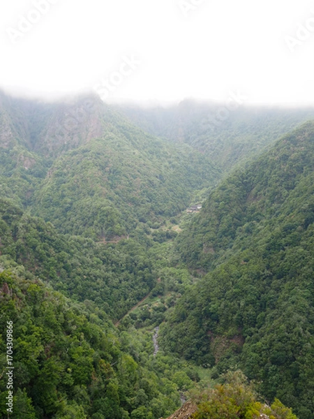 Obraz Viewpoint on the Balcoes Levada trail