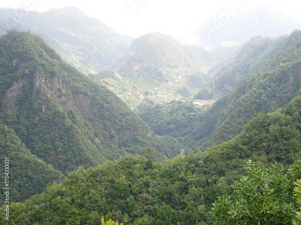 Obraz Viewpoint on the Balcoes Levada trail