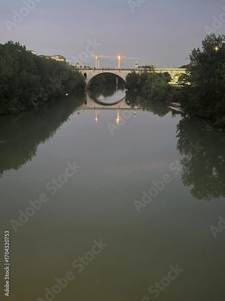 Obraz bridge over the river