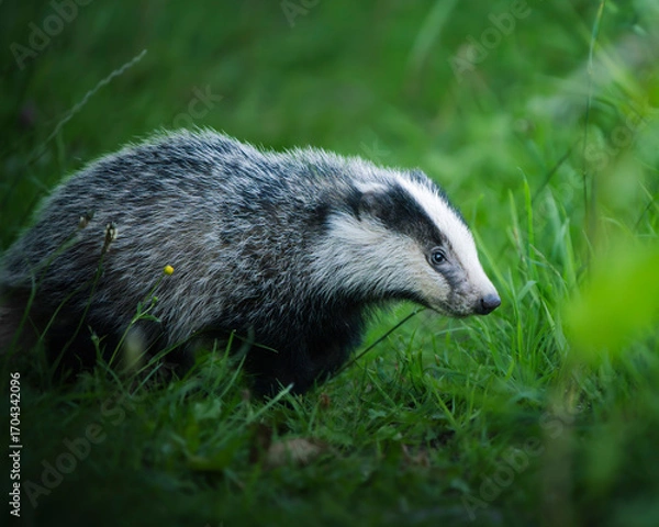 Fototapeta Badger Cub