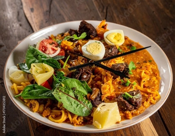 Obraz thai spicy papaya salad