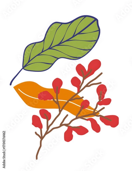 Fototapeta autumn leaves