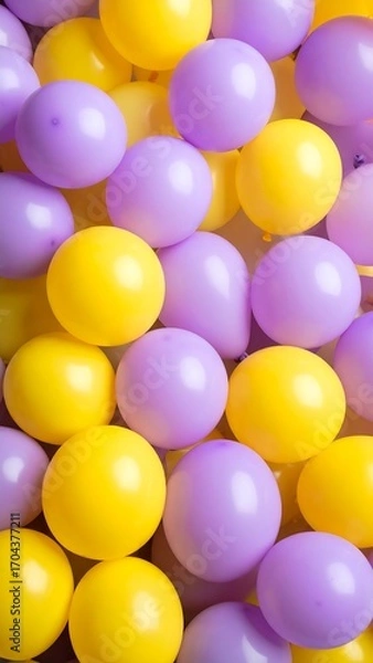 Fototapeta Colorful balloons close-up