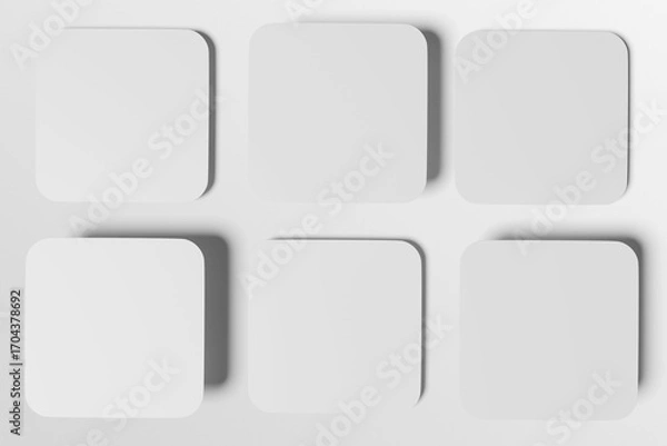 Obraz Coaster Mockup