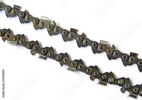 Obraz łańcuch z piły