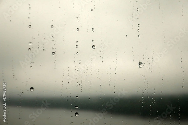 Obraz rain on the window