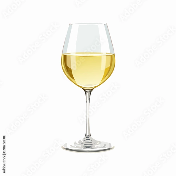 Fototapeta Weißwein