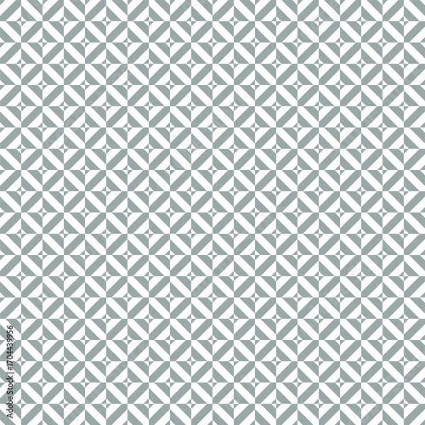 Fototapeta Grey abstract geometric seamless pattern