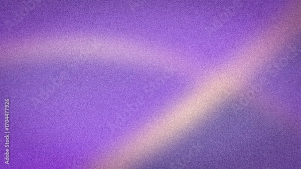 Fototapeta A vibrant and modern abstract background featuring a soft-focus grain texture with a beautiful mix of purple, pink, and peach tones
