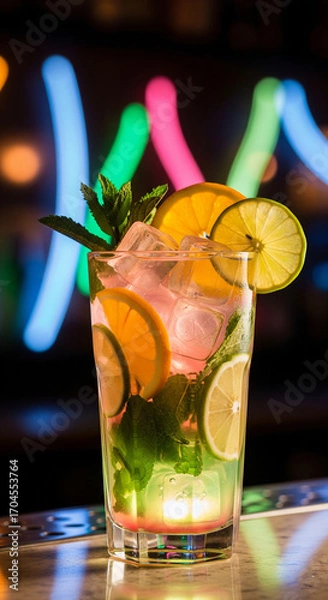 Obraz cocktail in the bar
