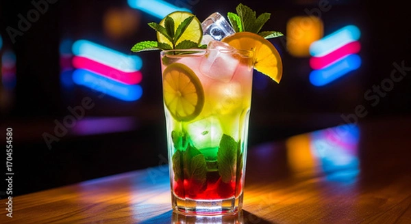 Obraz cocktail in the bar