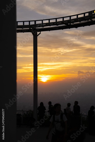 Fototapeta 生駒山上遊園地