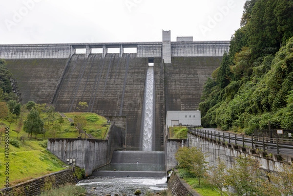 Obraz 大山ダム（大分県日田市）