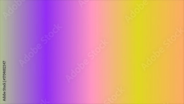 Fototapeta Vibrant Gradient Background with Smooth Transitions from Purple to Yellow and Peach Tones