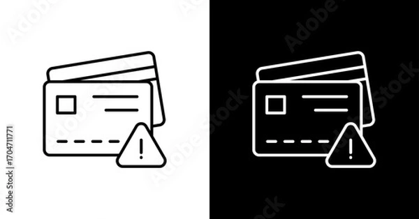 Obraz Credit Risk Icon Set Multiple Style Collection