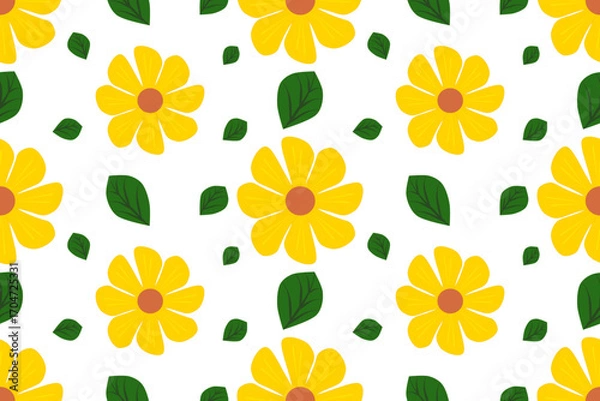 Obraz seamless floral pattern
