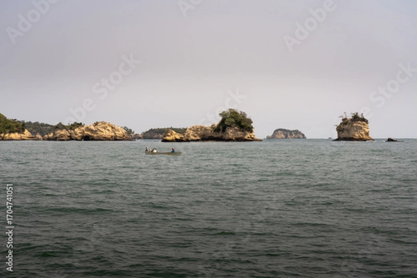 Fototapeta 仙台の松島遊覧船からの風景