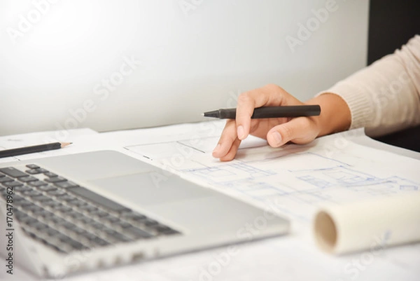 Fototapeta Creative Designers drawing.