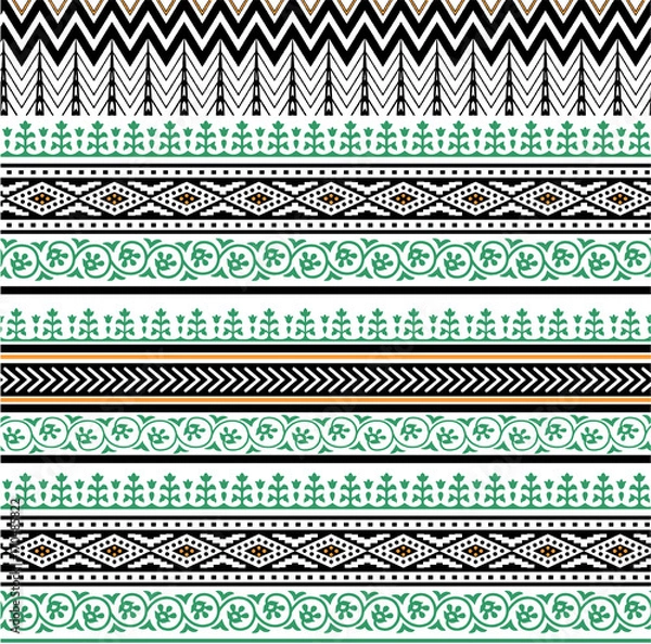 Fototapeta tribal pattern