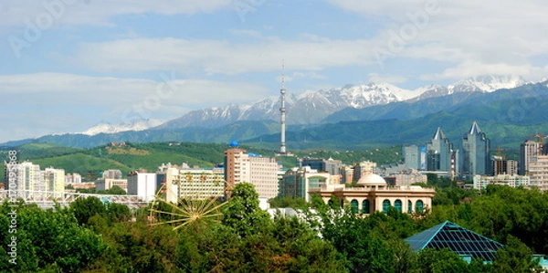 Obraz Almaty city view