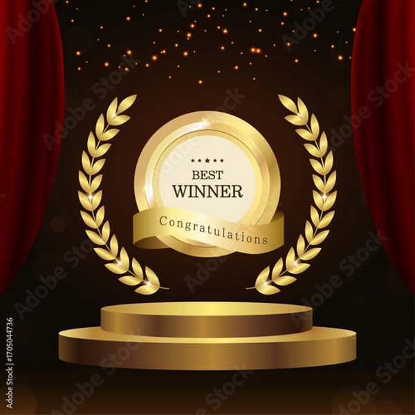 Obraz 시상식 일러스트 디자인