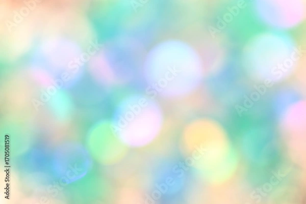 Obraz カラフルな丸ボケ