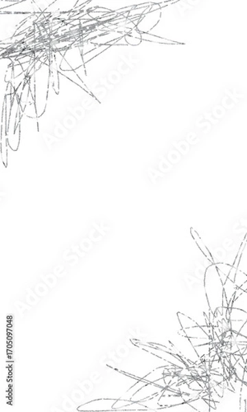 Fototapeta Vertical silver Foil splatter glitter. Silver stroke on transparent background. Festive background with silver glitter and confetti for celebration with glowing silver particles. Silver line png.