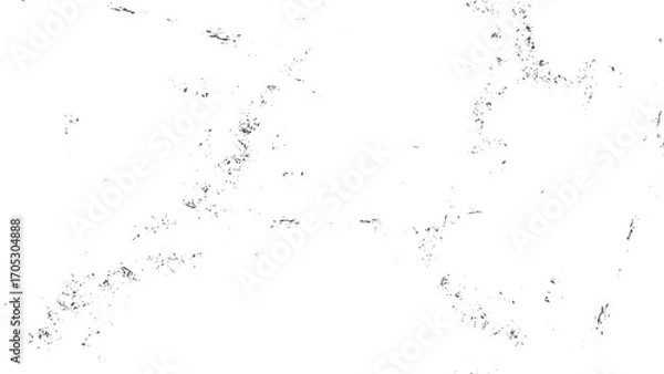 Fototapeta Distressed film grain texture abstract dirty dust speck grunge noise background vector. Abstract grunge overlay texture grainy white background with scratches and dust effect. 