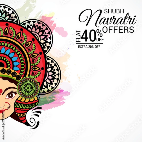 Fototapeta Navratri.