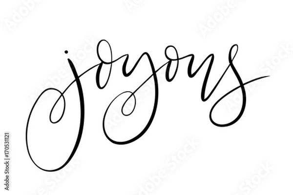 Fototapeta kbecca_vector_handlettering_quirky_joyous