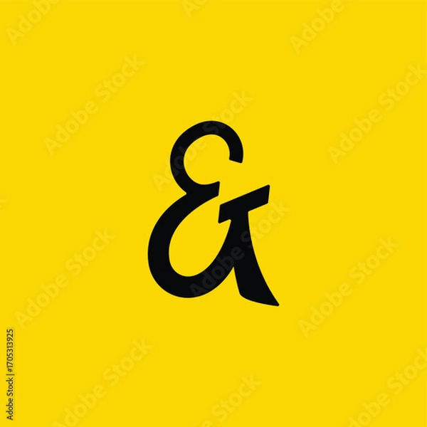 Obraz Ampersand Logotype
