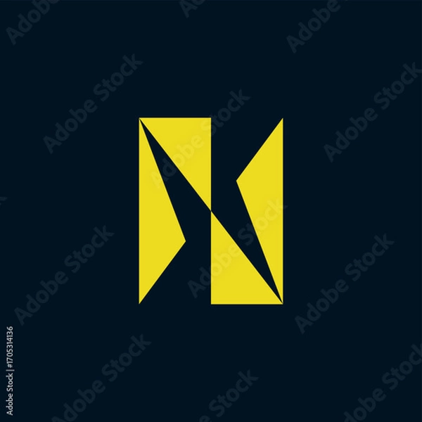 Obraz Letter N Electrical